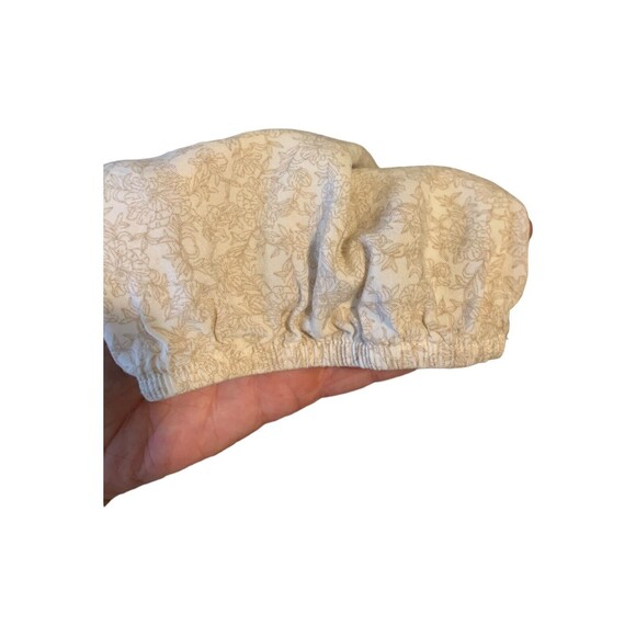 Alice Blue Cream Floral Lace High Neck Blouse Womens Size S - Picture 5 of 14